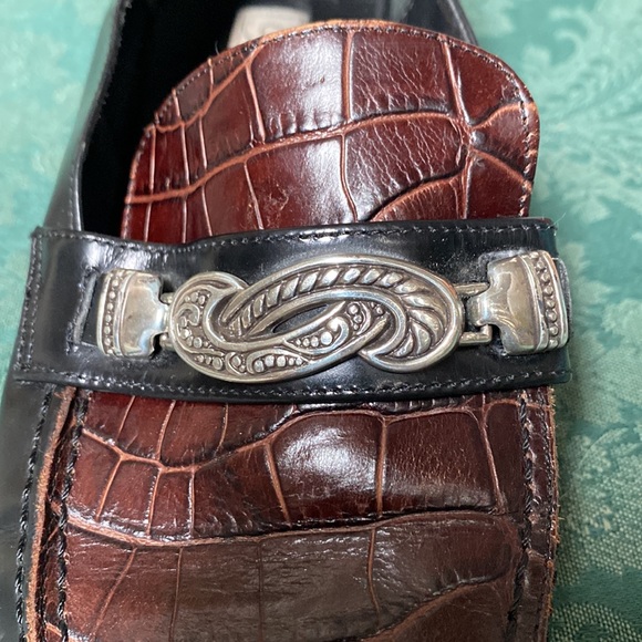 Vintage Brighton women’s Italian leather loafers S- 8 1/5 - Picture 10 of 10